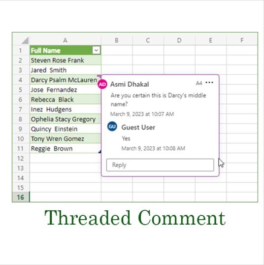 Excel Comment to TMS Demo
